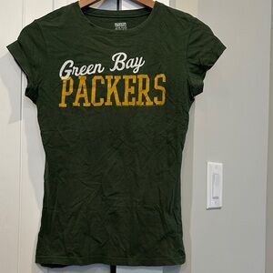 Junk Food Clothing Green Bay Packers Green Tee